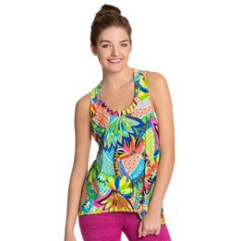 'Bora Bora' Drape Back Tank